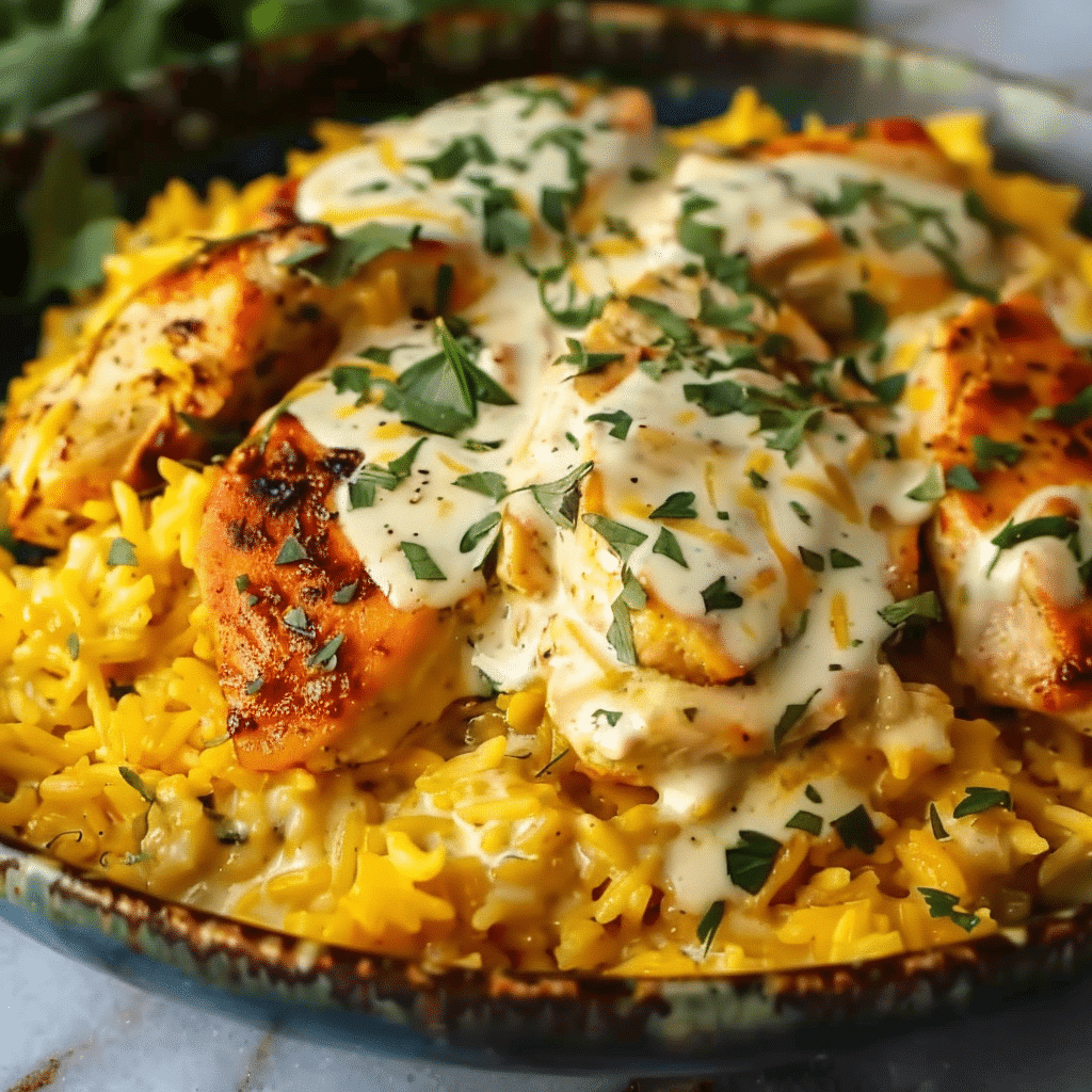 Arroz Con Pollo Cheesy Mexican Chicken and Rice Skillet