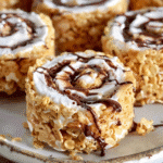 Rice Krispie Pinwheels with Marshmallow Creme